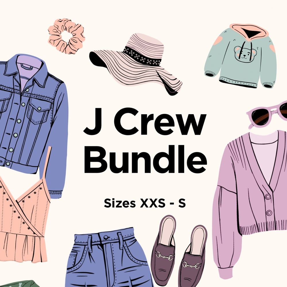 J Crew Clothing Bundle XXS-S